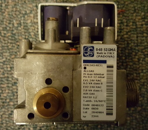 Sigma 848 gasventil - 848,